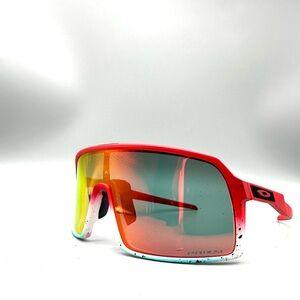 Oakley Sutro S Matte Red White Prizm Men's Sunglasses OO9406 USA Made